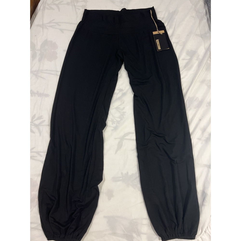 Karen Zambos Black Sweats‎ Size 6